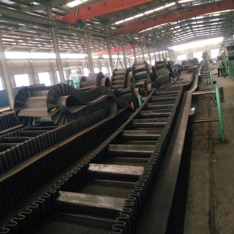 Corrugated Sidewall Conveyor Belt